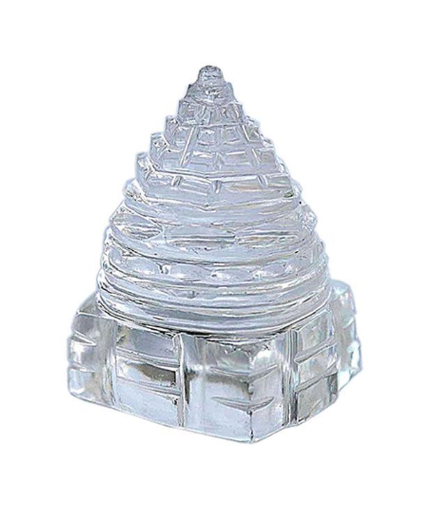     			Cjalive Crystal Quartaz Himalayian Shree Yantra Idol -260 Cts