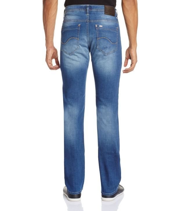 Lee Macky Men's Slim Jeans, 32, Light Blue - Buy Lee Macky Men's Slim ...
