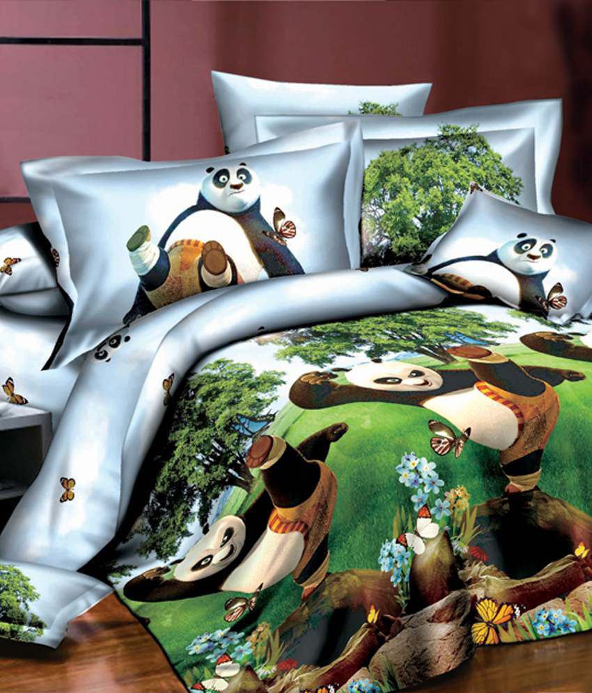 Story @ Home Cartoon Printed Double Bed Sheet-king Size: Buy Story @ Home Cartoon  Printed Double Bed Sheet-king Size at Best Prices in India - Snapdeal