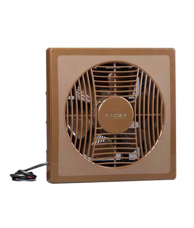Ace Trump Exhaust Fan Brown Price in India Buy Ace Trump Exhaust Fan