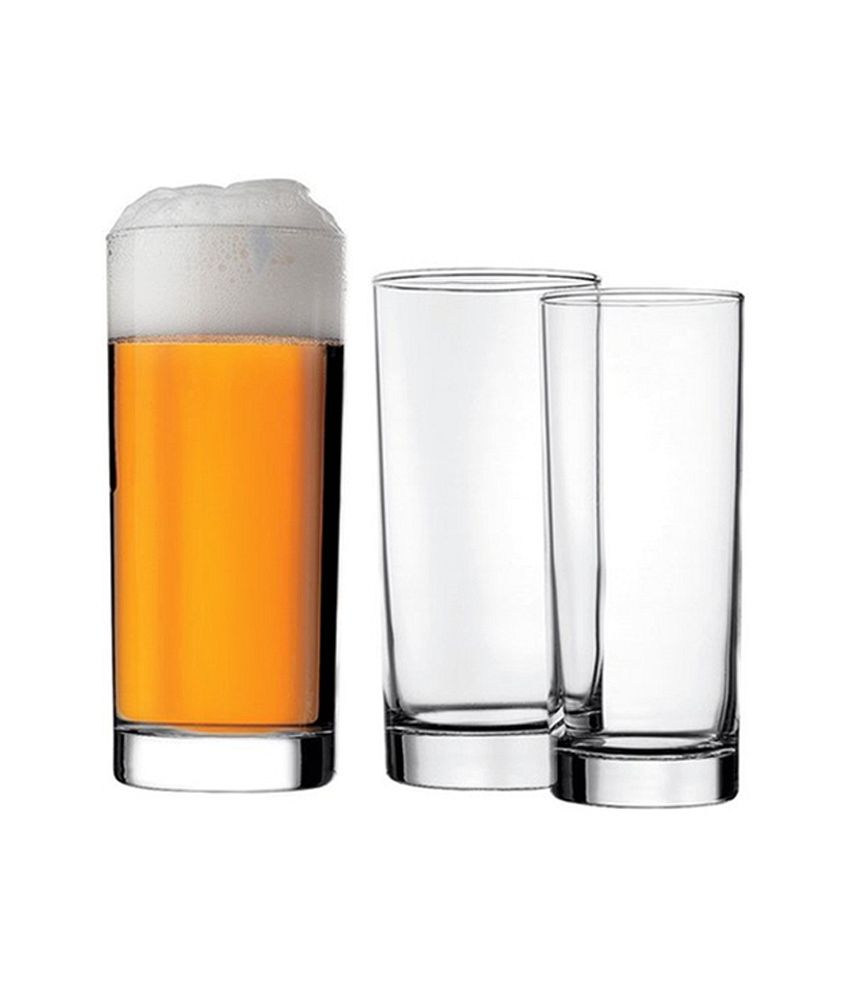 Pasabahce Clear Glass Istambul Beer Glass (12 Piece): Buy Online at ...