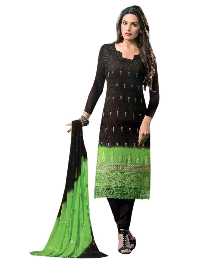 embroidered chiffon pakistani suits