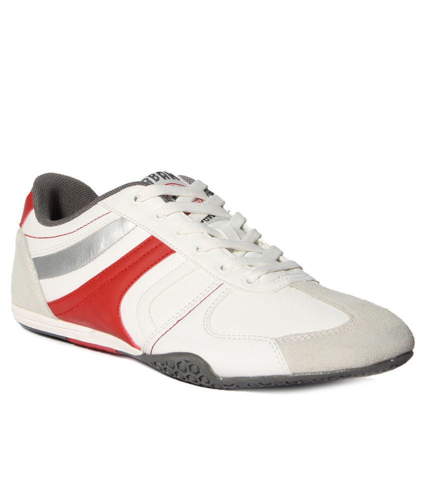 Ronaldo White Canvas Shoes Price in India- Buy Ronaldo White Canvas ...