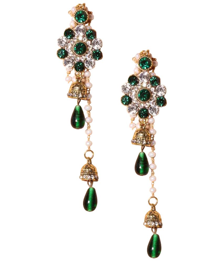 Kashmiri Jhumka Earring Designs | Dhanalakshmi Jewelers