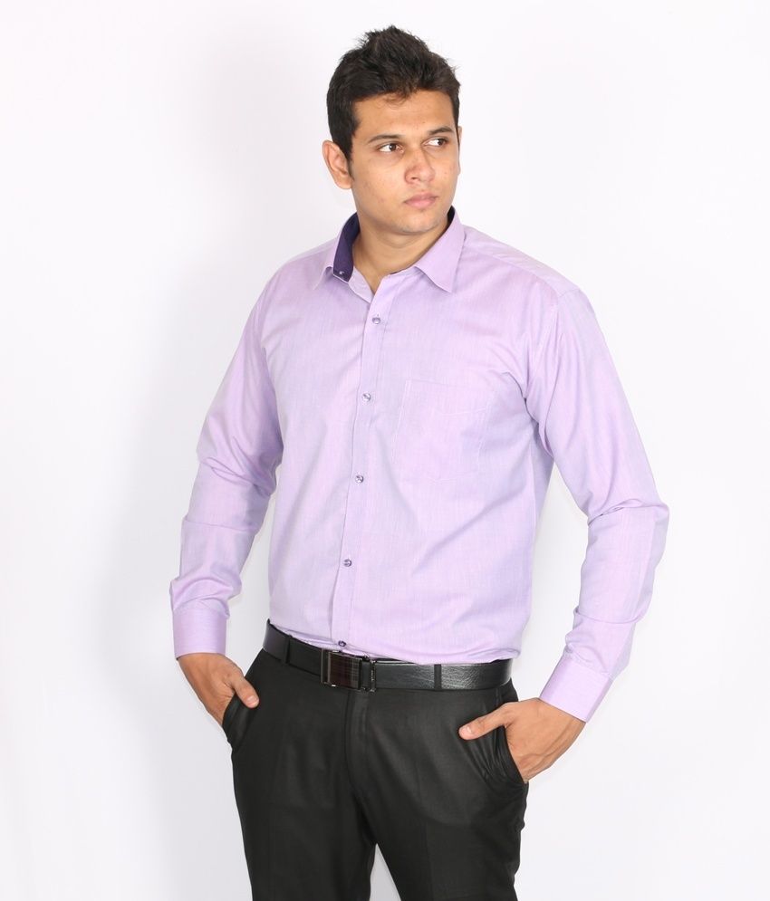 Aqua Lavender Slimfit Full Sleeves Men's Formal Shirt Buy Aqua Lavender Slimfit Full Sleeves