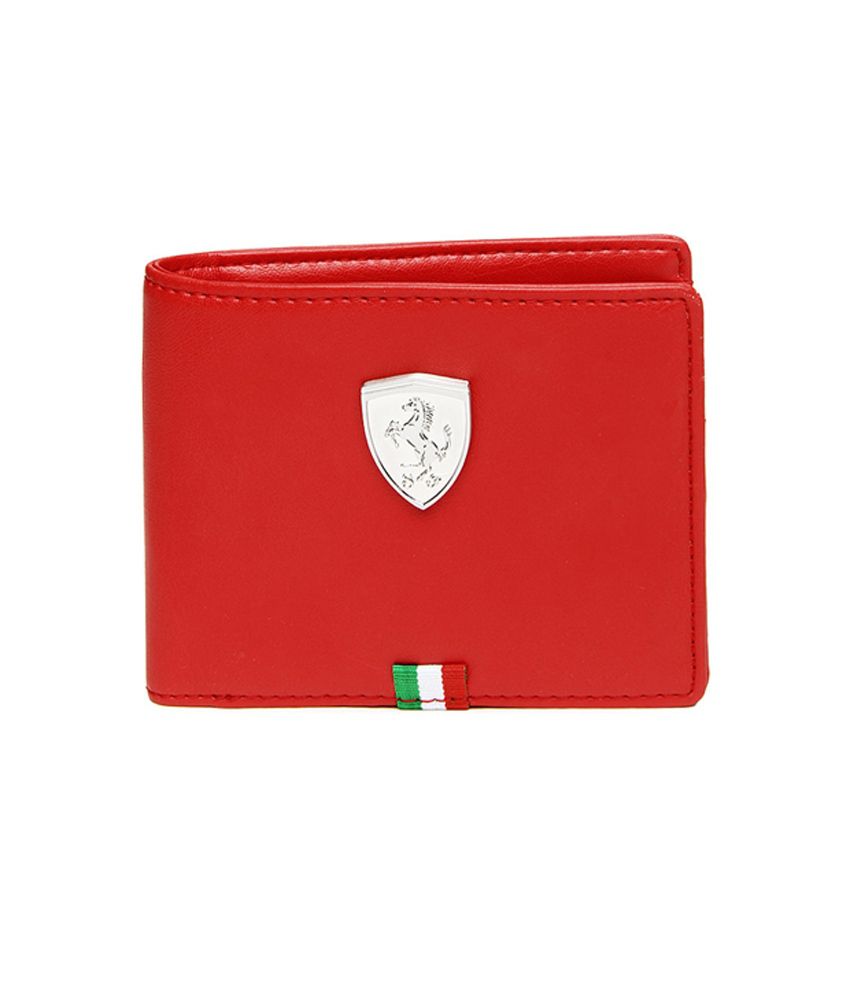 Puma Mens Red Ferrari Wallet: Buy 