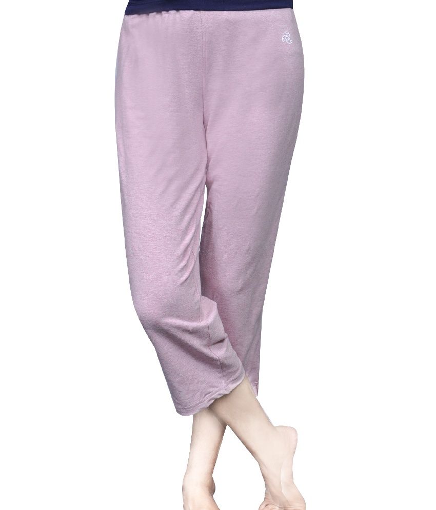 Buy Jockey Pink And Blue Cotton Pajamas 