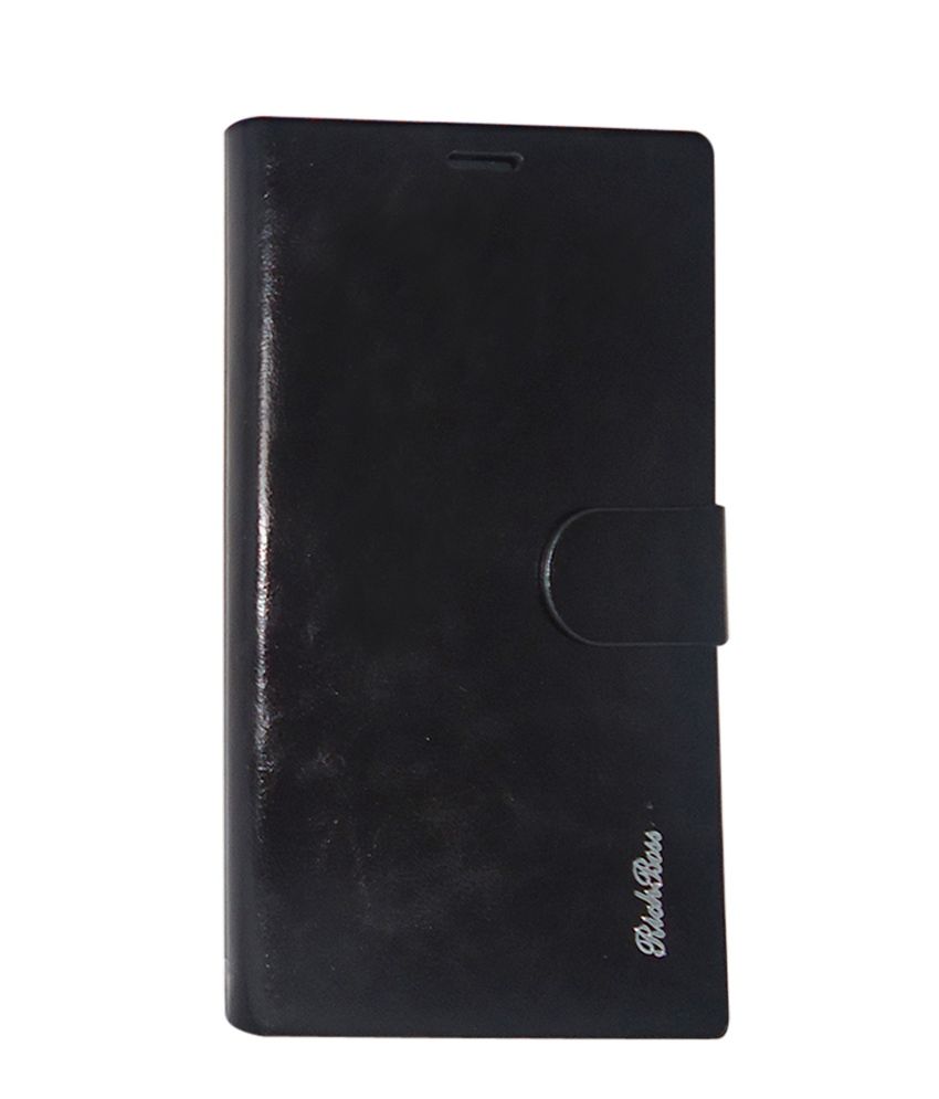 Vava Leather Flip Covers For Nokia Lumia 1320 Black Flip Covers Online at Low Prices