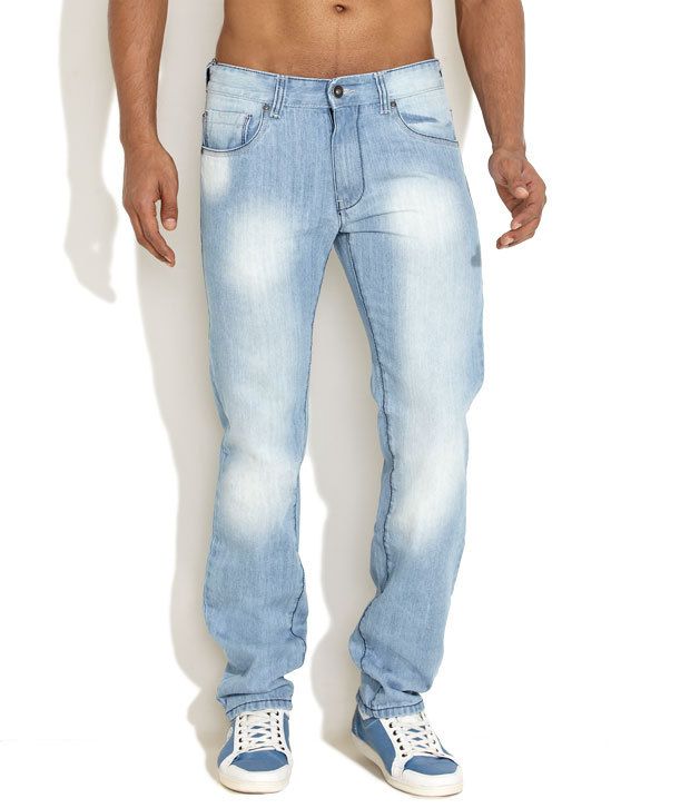 light stone washed jeans