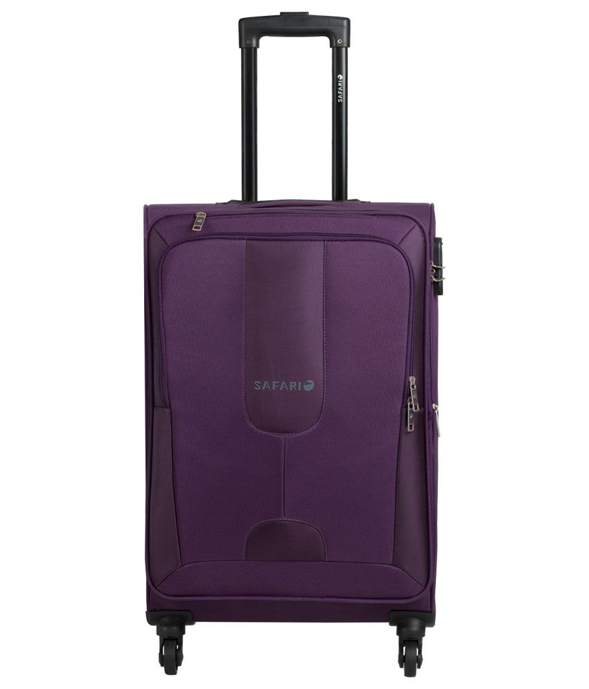 purple suitcase argos