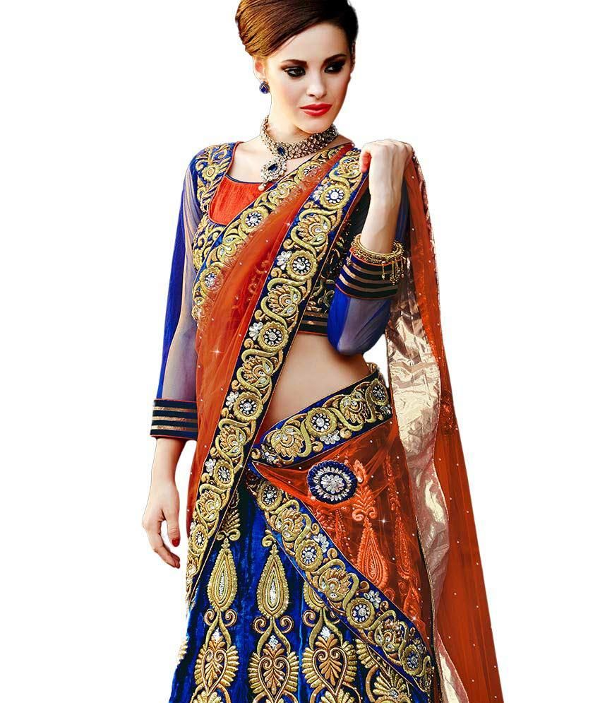 snapdeal party wear lehenga