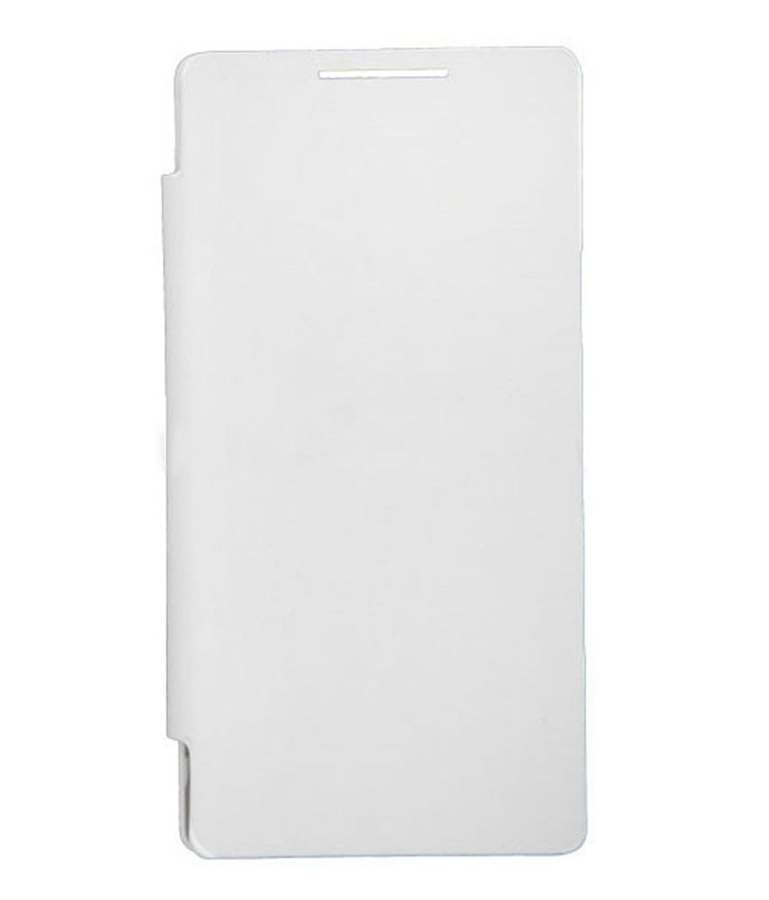Djm Accessories Flip Cover For Sony Xperia C3 Dual D2502 White Flip