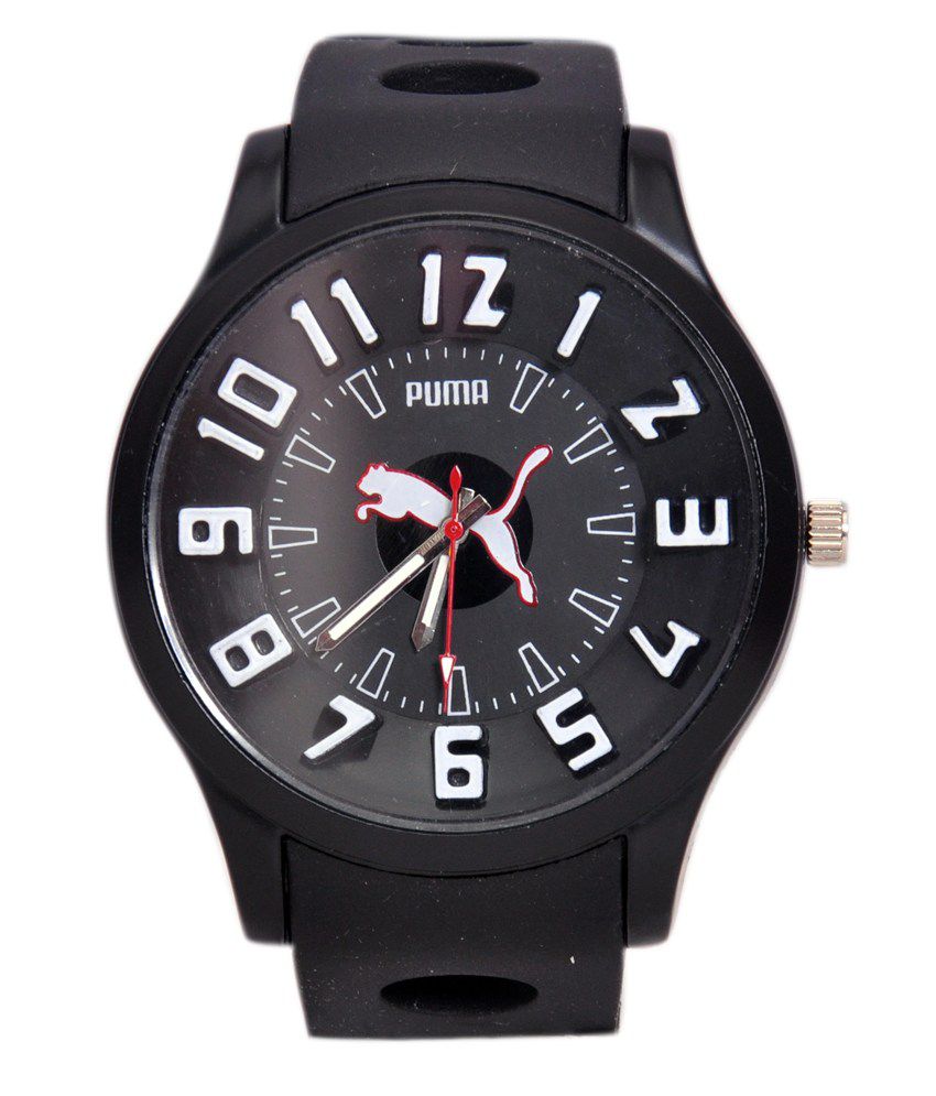 Puma Black Analog Watch - Buy Puma 
