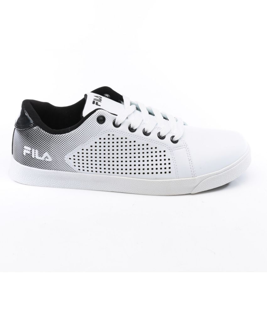 fila casual shoes white