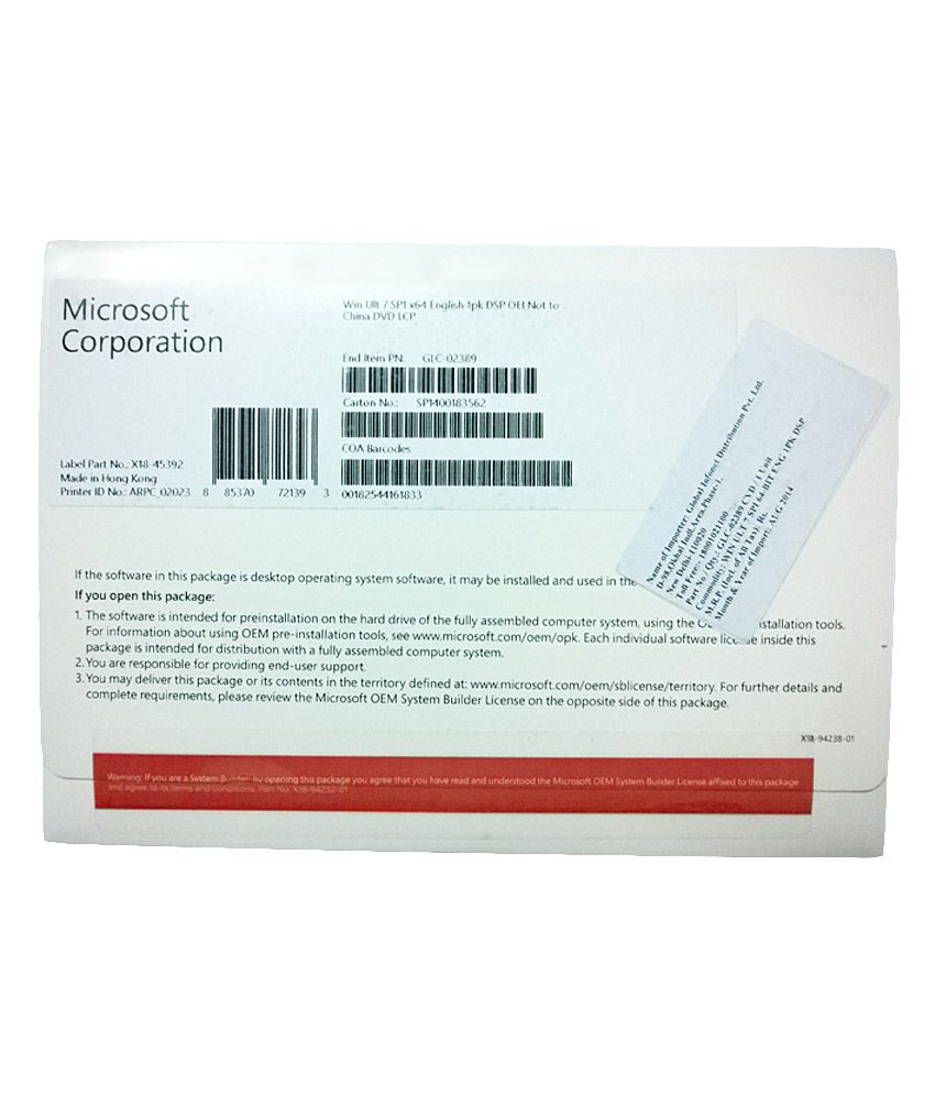 Microsoft Glc 023 32 64 Bit Dvd Buy Microsoft Glc 023 32 64 Bit Dvd Online At Low Price In India Snapdeal