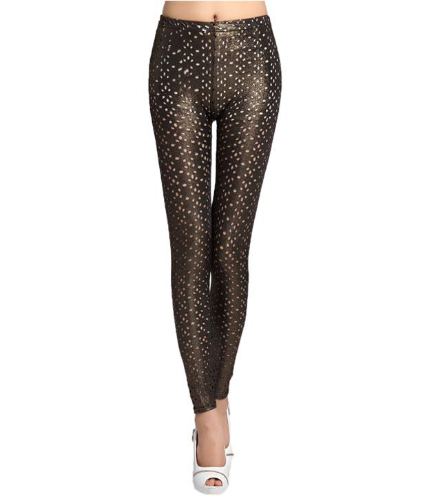 Buy online Black Polyester Leggings from Capris & Leggings for Women by  Styli for ₹559 at 51% off | 2024 Limeroad.com