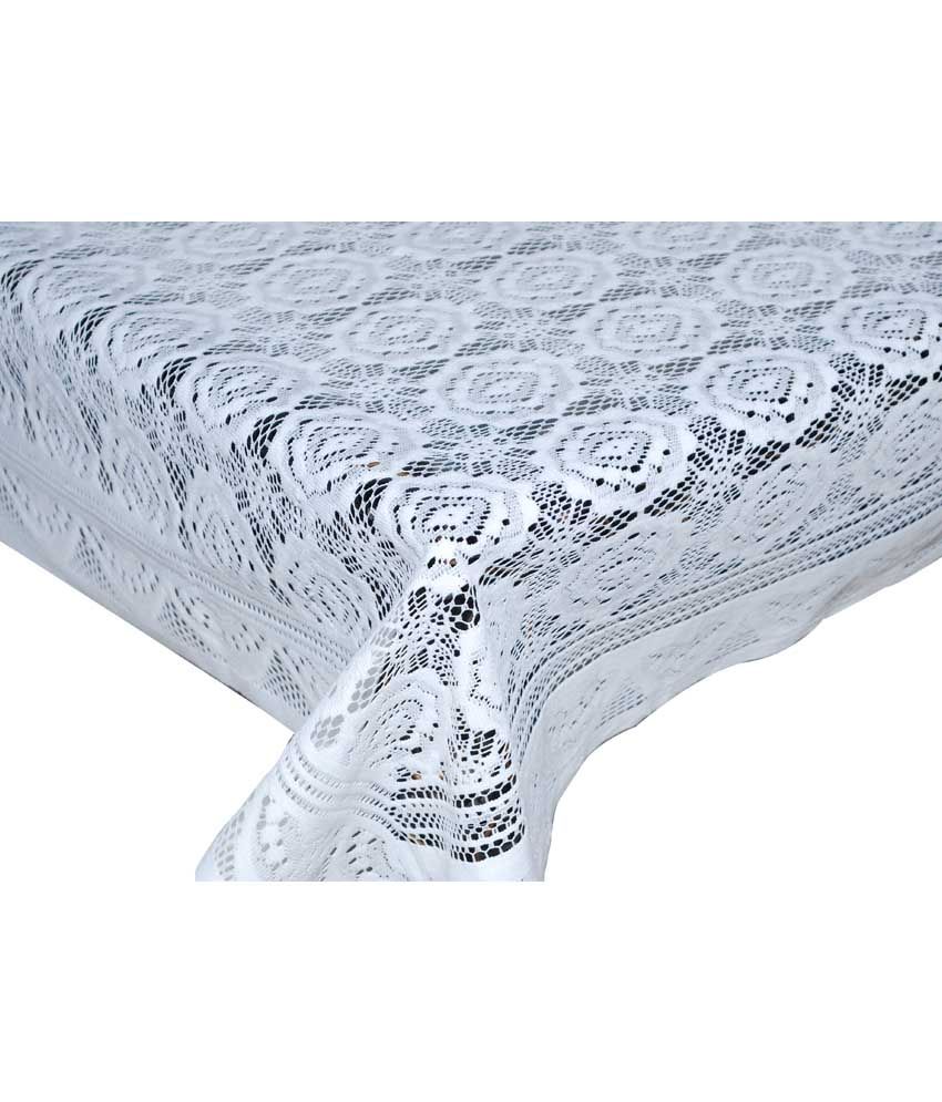 AEC Cream Printed Imported Lace Table Cover Buy AEC Cream Printed