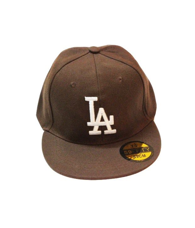 TakeInCart LA Snapback & Hiphop Caps (Brown) - Buy Online @ Rs. | Snapdeal