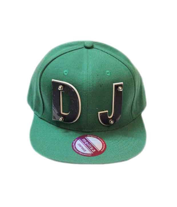 TakeInCart DJ 3D Snapback & Hiphop Caps (Green) Buy Online Rs