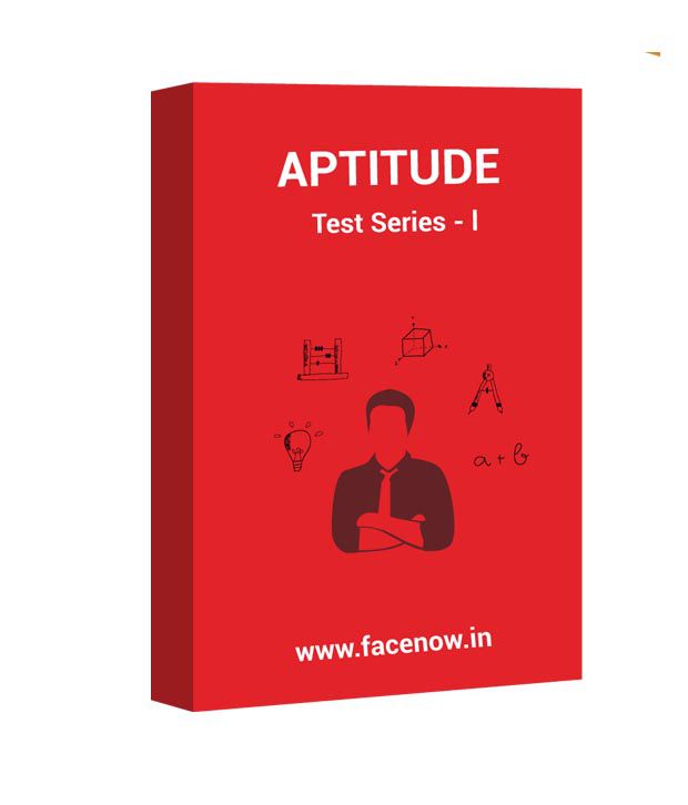 Aptitude Placement Test Series 1 Online Course By FACENOW Buy Aptitude Placement Test Series 1