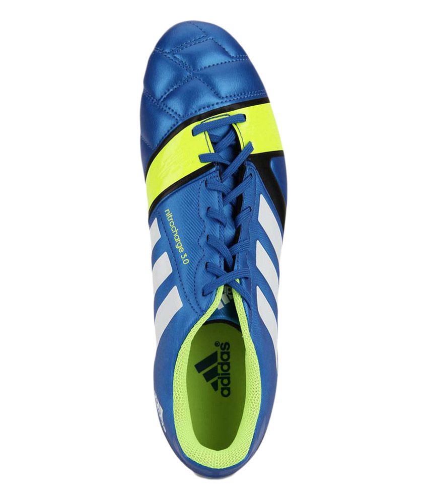 Adidas Nitrocharge 3.0 Trx Fg Blue Football Shoes - Buy Adidas ...