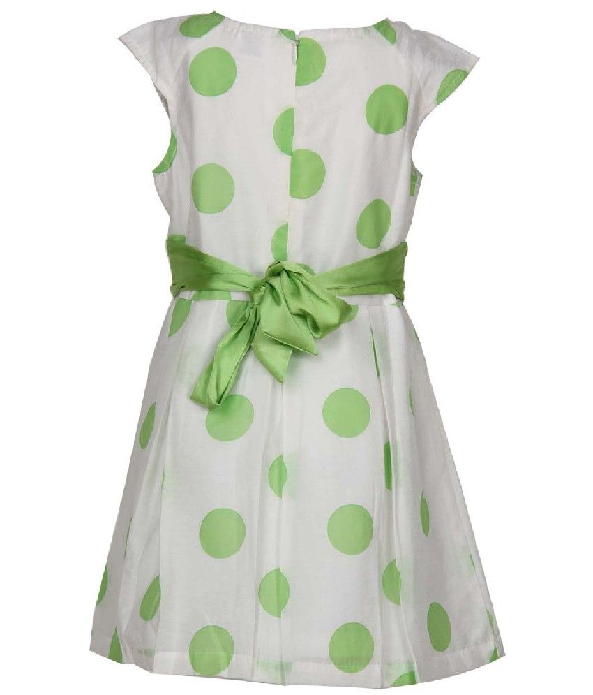green colour frocks