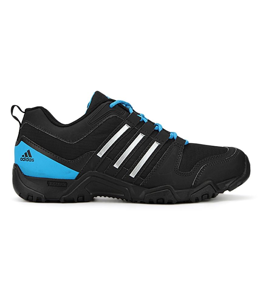 adidas black outdoor shoes