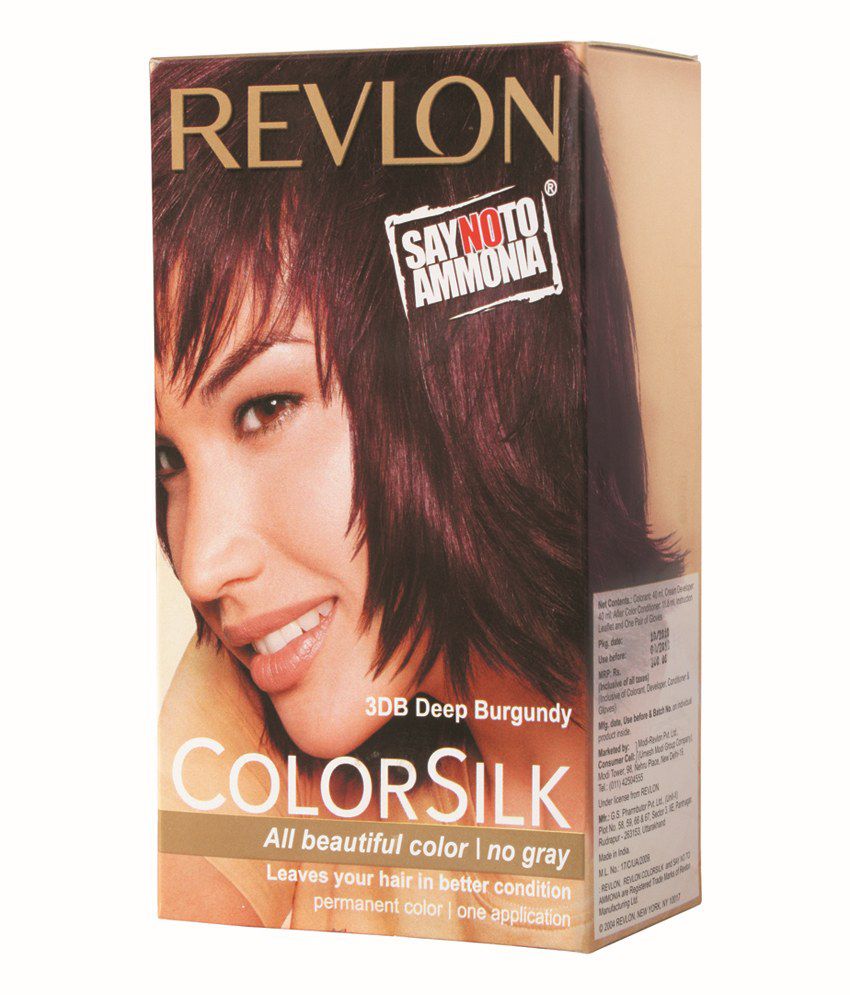Revlon Silk Hair Color Deep Burgundy 3db 40 Ml