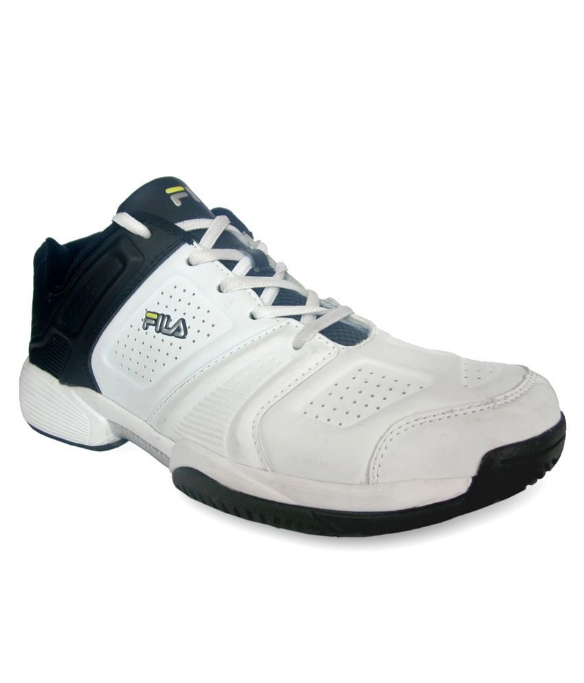 fila white leather sneakers