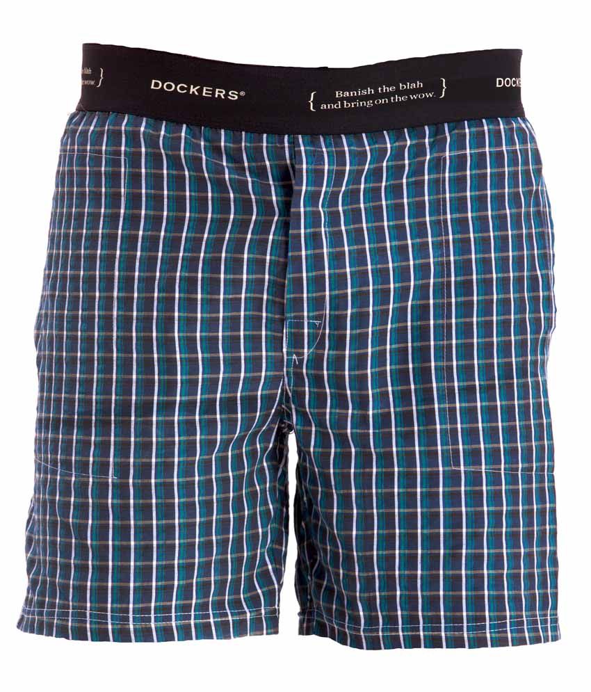 Dockers Blue Cotton Boxers Pack Of 2 - Buy Dockers Blue Cotton Boxers ...