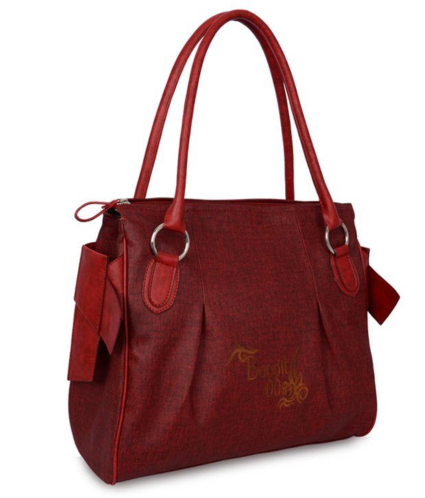 baggit red handbag