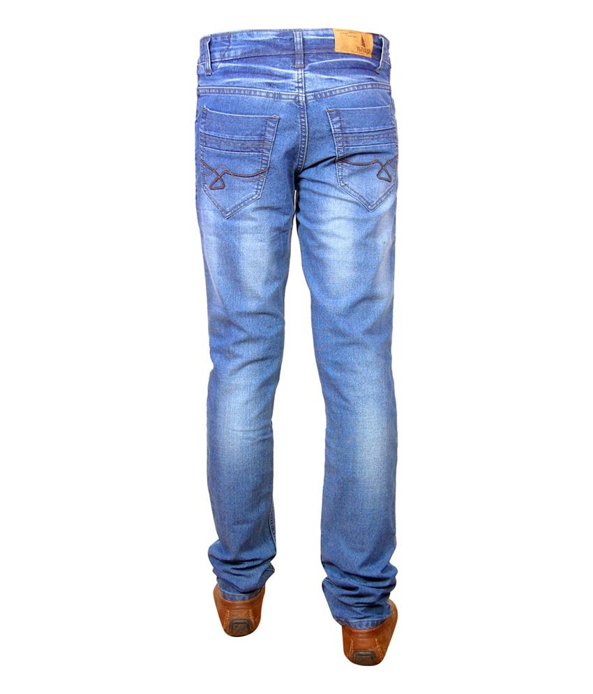 Navigo Blue Denim Cotton Men S Jean Buy Navigo Blue Denim Cotton Men S Jean Online At Best Prices In India On Snapdeal