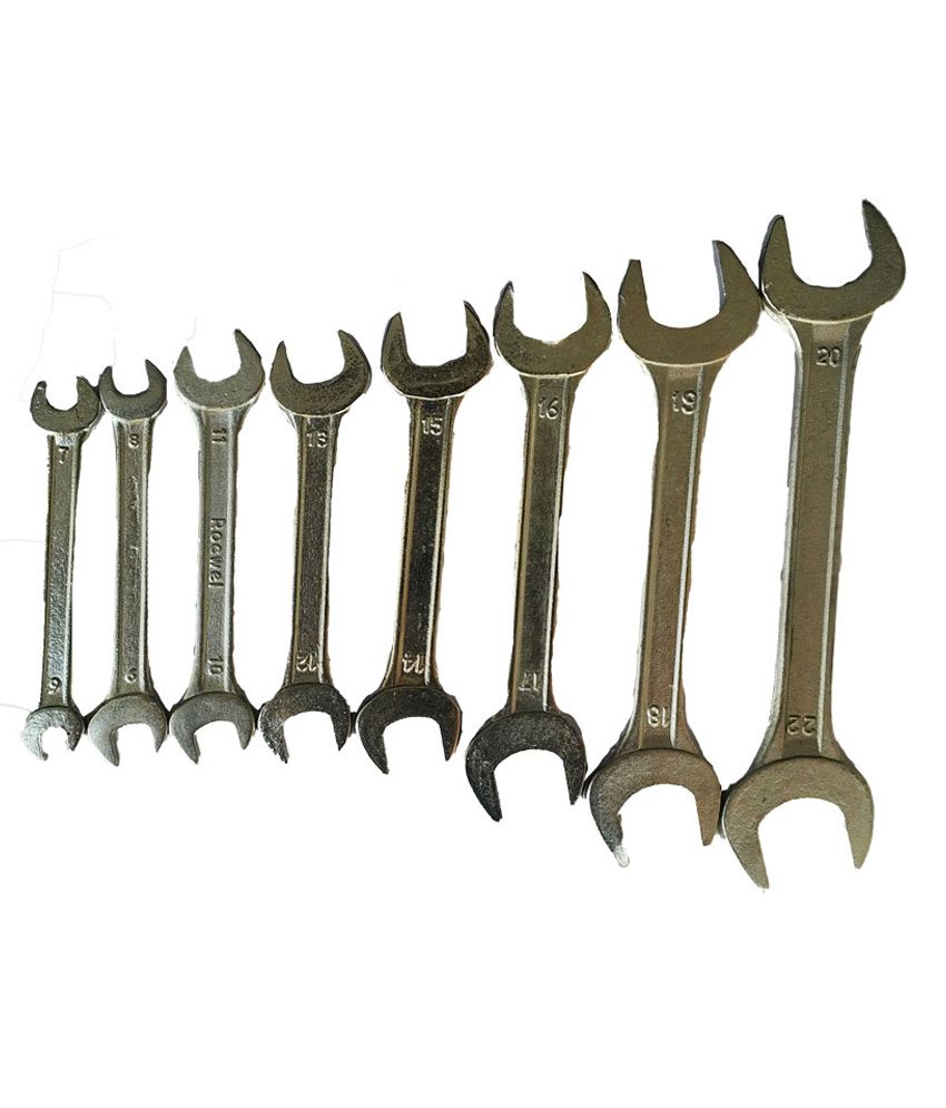     			Powerfix Double Open End Spanners Set Of 8