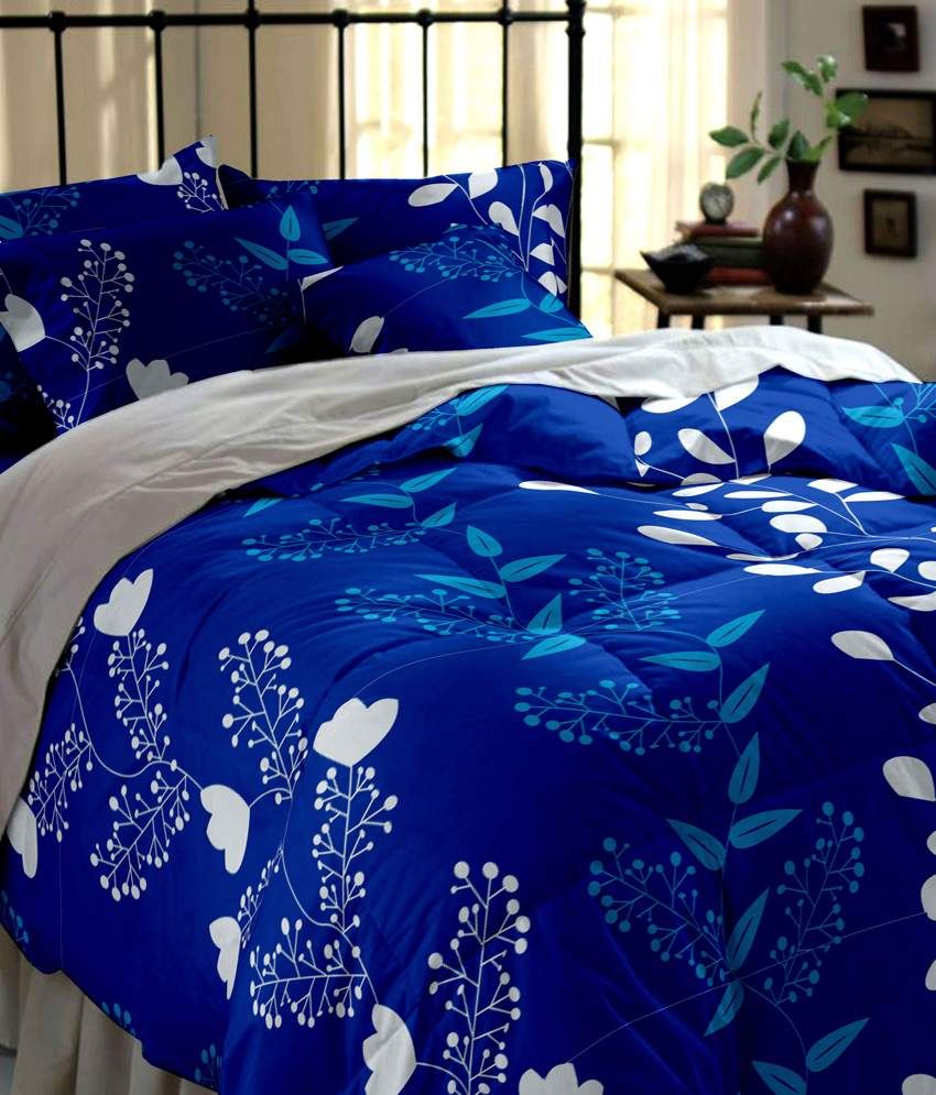 100 Cotton Printed Double Bedsheet Set Buy 100 Cotton Printed 