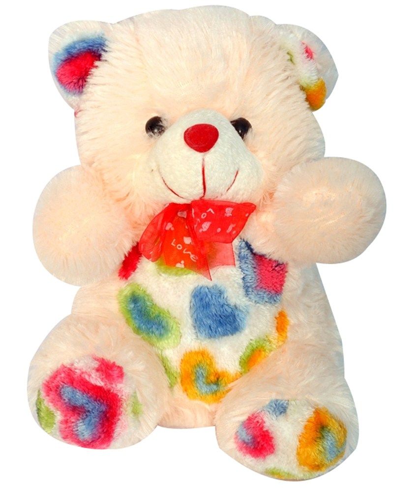 blue and orange teddy bear