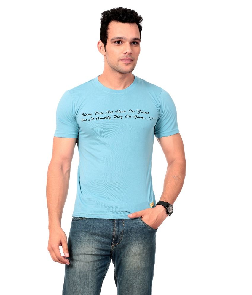 sky blue tshirt