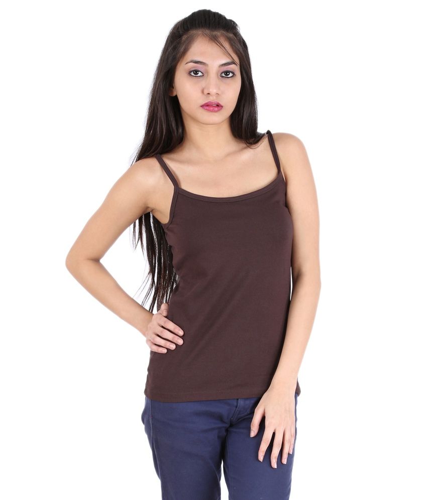 brown camisole tops uk