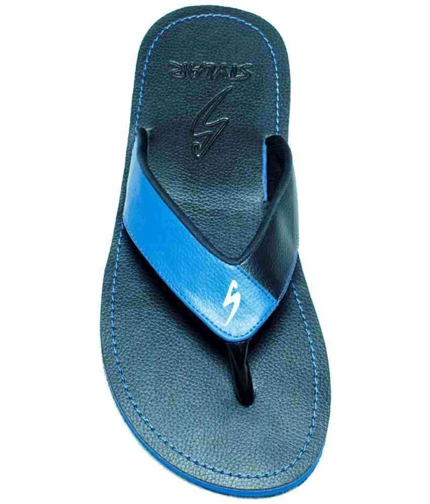 black flip flops for men