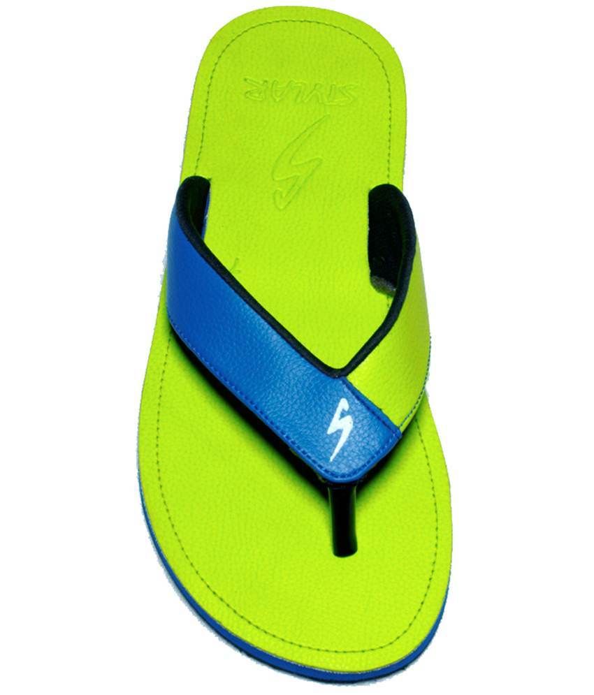 Stylar Yellow Flip Flops For Men Price in India Buy Stylar Yellow Flip
