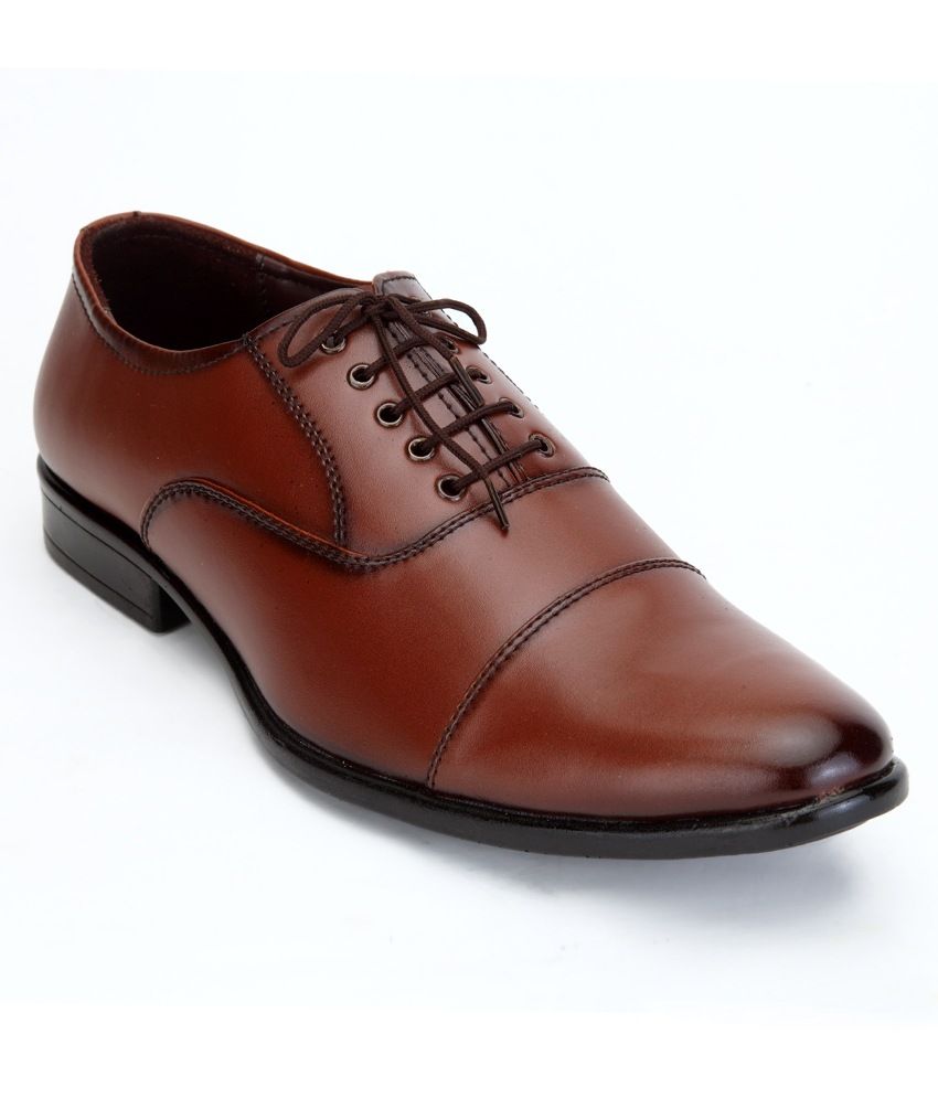 snapdeal leather shoes