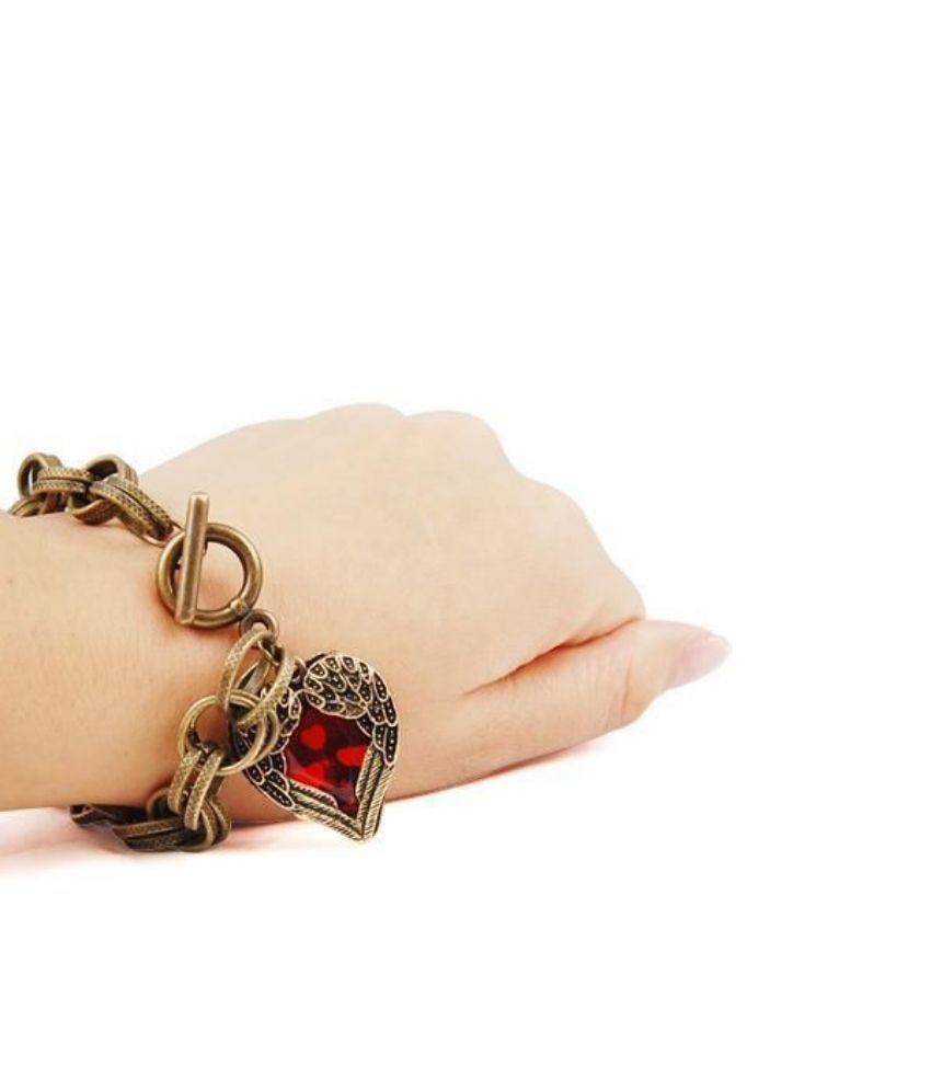 Young & Forever Red Charm Bracelet: Buy Young & Forever Red Charm
