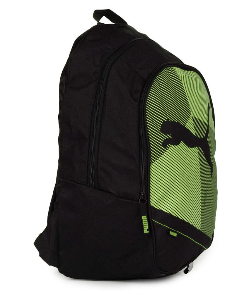 Puma Black & Green Backpack - Buy Puma Black & Green Backpack Online at Best Prices in India on ...