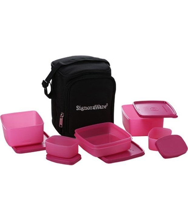 signoraware sling in style lunch box