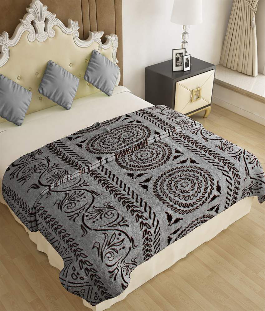     			Home Candy Multi-colour Abstract Blends AC Blanket/Dohar