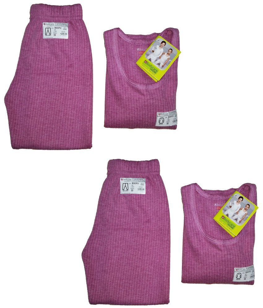 Body Care Pink Thermal Sets For Girls Set Of 2 Buy Body Care Pink