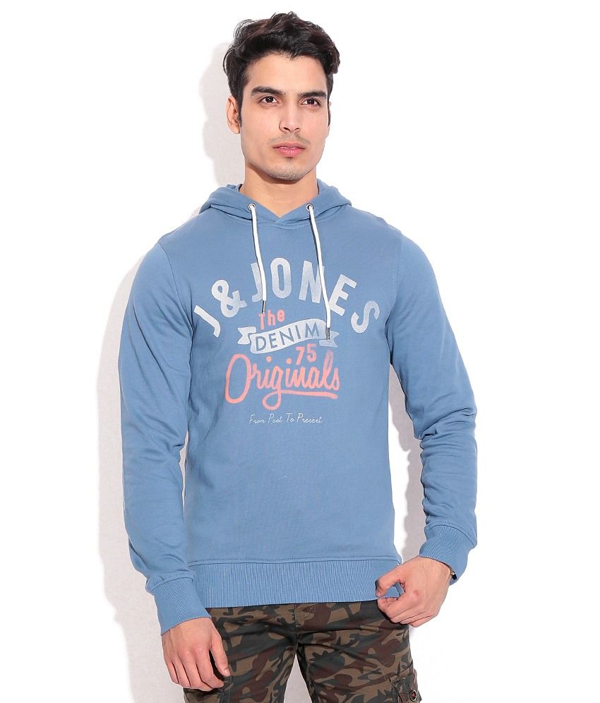 jack and jones sweatshirt blue