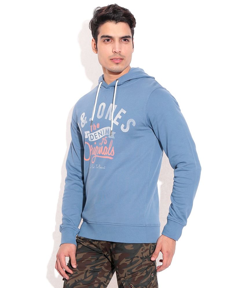 jack and jones sweatshirt blue