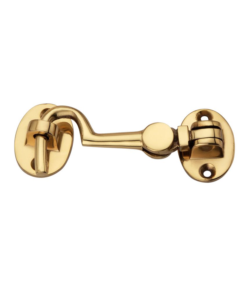 Buy Screwtight Cabin Hook Polished Brass 3 Inch - 5 Pcs Online at Low ...