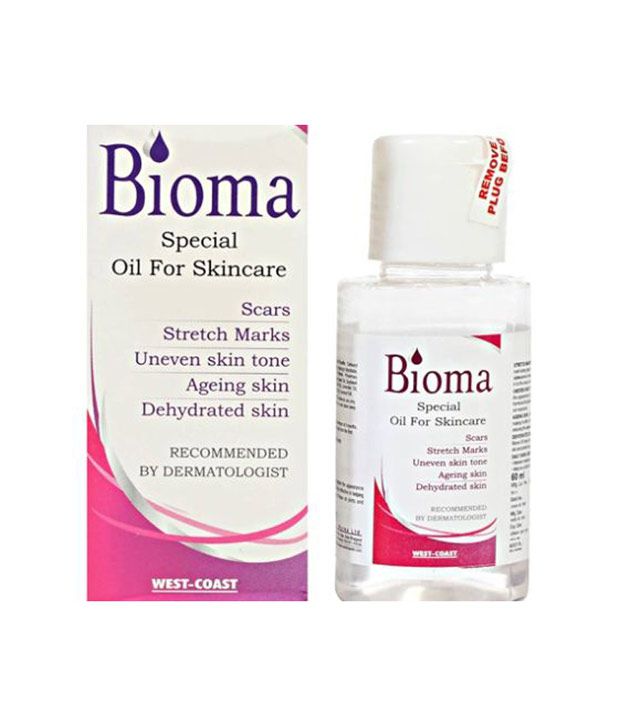 Healthvit Bioma Bio-Oil (For Scars, Stretch Marks, Uneven Skin Tone, Aging & Dehydrated Skin) 60ml
