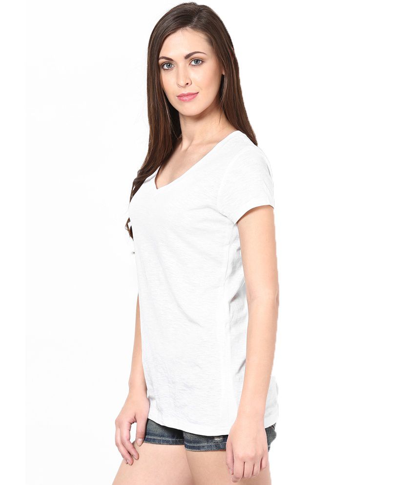 Femella White Cotton Tops - Buy Femella White Cotton Tops Online at ...